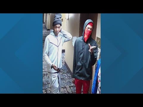 Police searching for 2 suspects connected to homicide at Grove City hotel