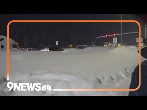 Traffic delays at the Eisenhower/Johnson Tunnel Friday morning