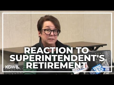 Tigard-Tualatin School District community reacts to superintendent's retirement