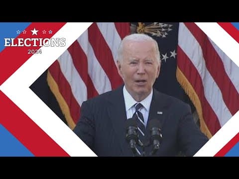 Election latest: Biden reacts to Trump's re-election to Oval Office; Trump appoints cabinet member