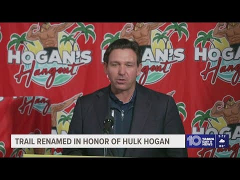 Part of Pinellas Trail to be renamed after Hulk Hogan