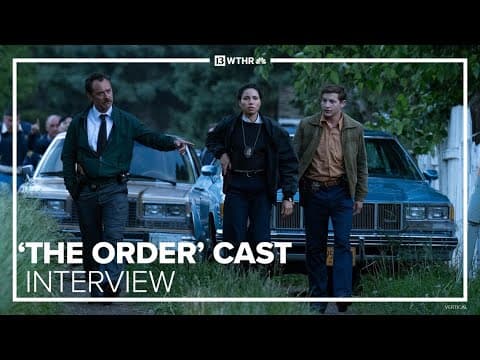 Jude Law, co-stars preview historical crime thriller 'The Order'