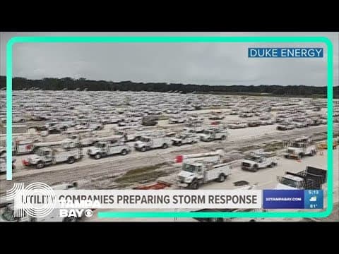 Utility companies spend months preparing for hurricane season