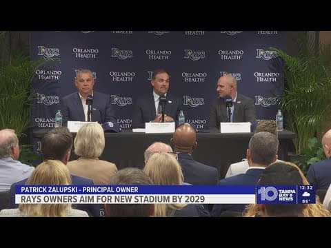 'We are honored and privileged': New Tampa Bay Rays owners hold first press conference