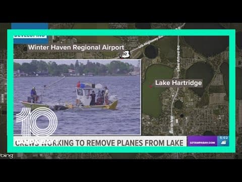 Sheriff's office identifies 4 people killed in midair plane collision, crash into Winter Haven lake