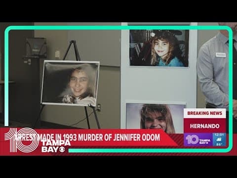 Man arrested 30 years after Jennifer Odom's murder; detectives searching for other victims