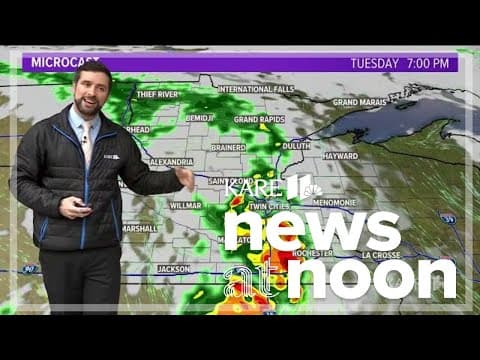 WEATHER: Rain wraps up Monday, storms Tuesday