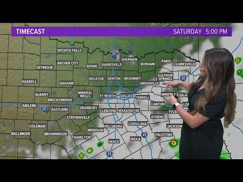 DFW Weather: Warm temps before rain chances return next week