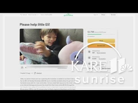 GoFundMe set up for 4 year old pulled from Minneapolis pond
