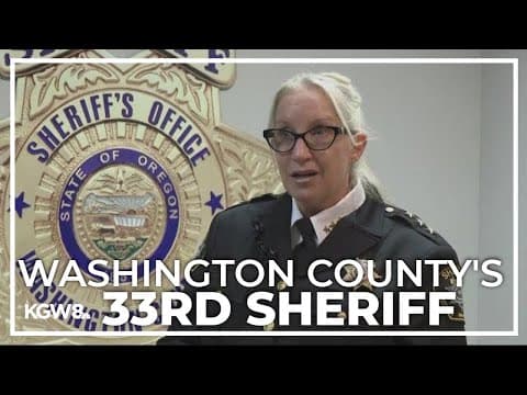 First Washington County female sheriff sworn in