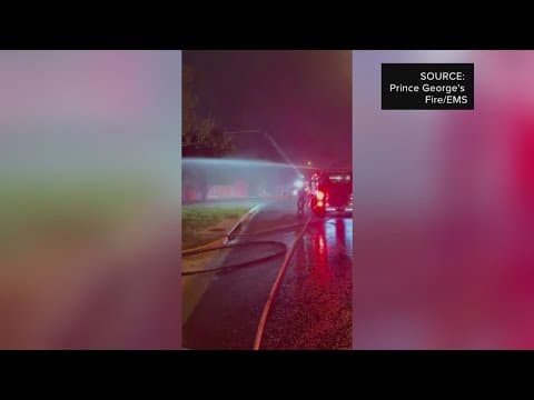 Bladensburg warehouse fire