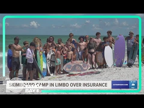 Neighborhood beach camp may shut down after not having insurance