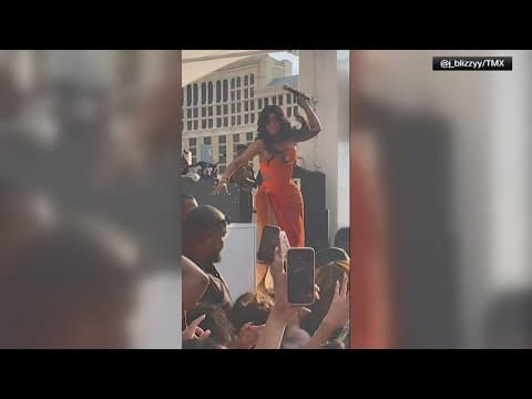 Police report filed after Cardi B throws mic at fan