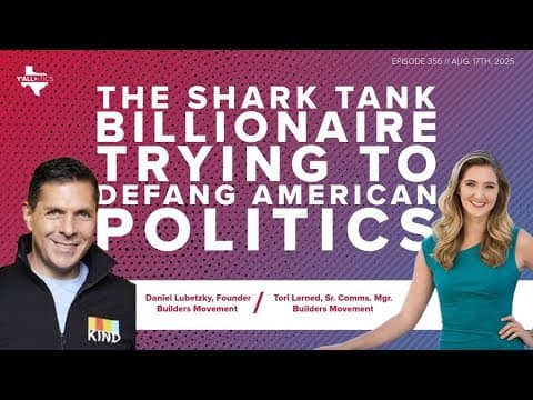 The Shark Tank Billionaire Trying to Defang American Politics | Y'all-itics: Aug. 15, 2025