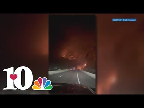 Black Bear Fire burning near NC and TN state line around 90% contained