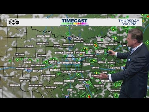 DFW Weather: Rain and cooler weather are not far away