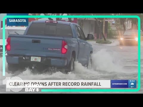Sarasota flooding clears a week after record-breaking rainfall