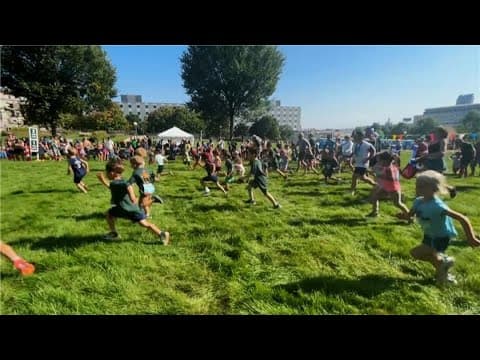 Families pay tribute to loved ones ahead of marathon