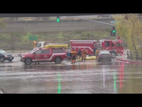Swiftwater Rescue Teams on standby as San Diego faces another Winter storm