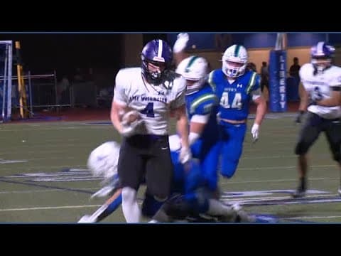 HS Football:  Lake Washington vs. Liberty
