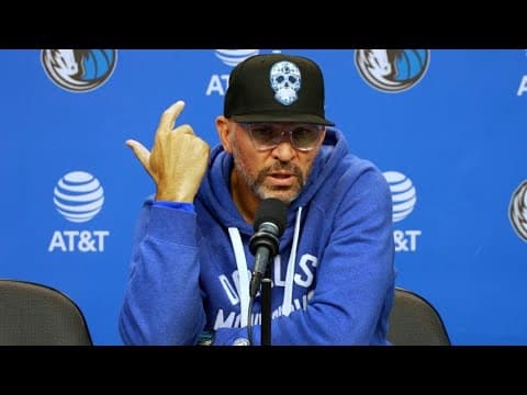 Dallas Mavericks head coach Jason Kidd preseason press conference (Oct. 17, 2024)