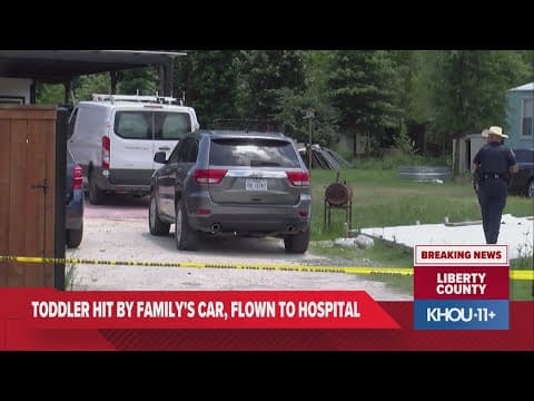 2-year-old critically injured after being hit by relative's vehicle, LCSO says