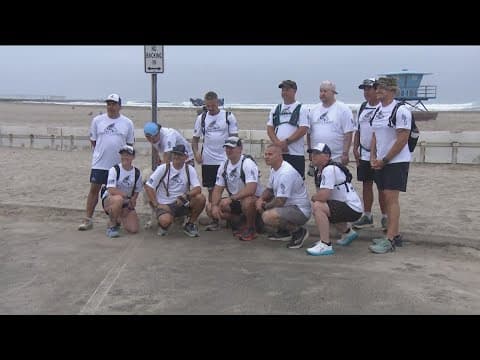 Veterans begin 100-mile hike across San Diego to raise awareness about PTSD