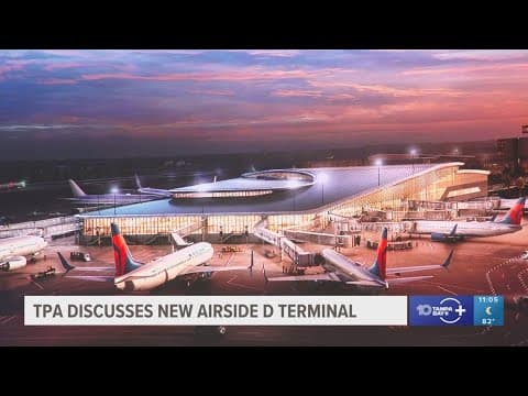 Tampa International Airport discusses new Airside D terminal
