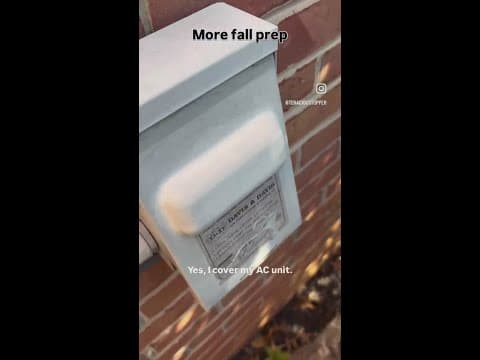 Prepping your home for fall and winter