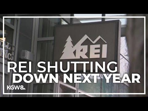 Portland's only REI store to close early next year, citing rise in break-ins, thefts