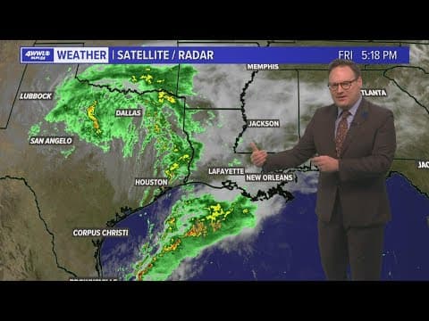 Weather: Some severe storms possible early Saturday