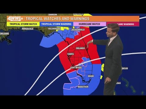 Monday 12 pm Tropical Update: Milton remains a powerful hurricane as it heads to Florida