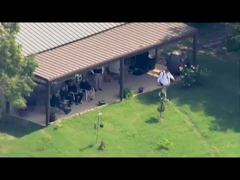 Jury selection is underway for a man accused of killing his neighbor, who went on the run