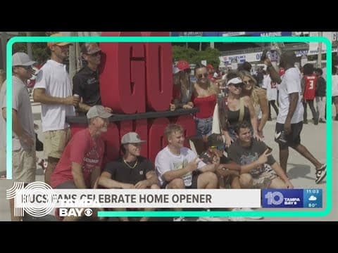 Tailgating fans hope Bucs home opener win is a good omen for the rest of the season