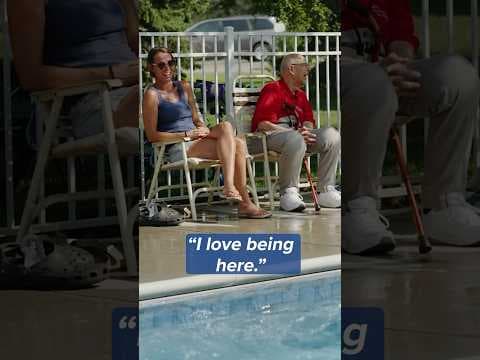 At 94 and lonely, he built a pool for the neighborhood kids. Now he’s 100 and still going strong.