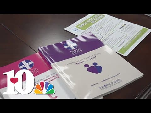 New youth mental health first aid training