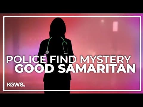 Eugene police locate mystery nurse who saved driver's life after serious crash