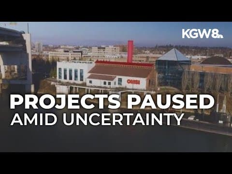OMSI pauses work on federally funded projects