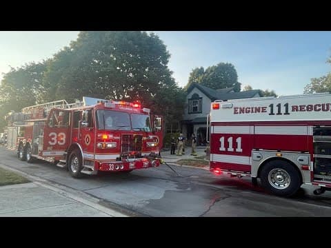 1 seriously injured in house fire near Worthington