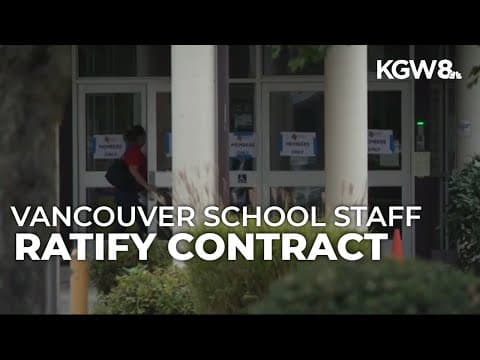 Vancouver School District staff ratify new contract after authorizing strike