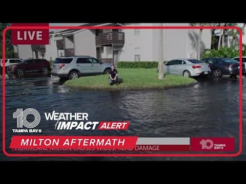 Wind, water damage in Brandon from Hurricane Milton