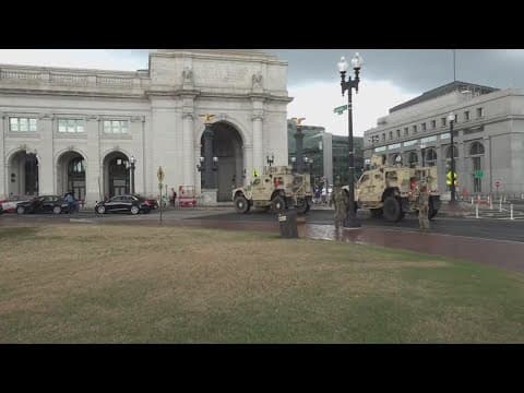 Three states send National gaurd troops to Washington D.C.