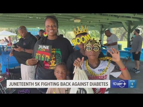 Tampa's Juneteenth 5K brings community together to fight diabetes, one step at a time