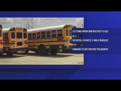 Houston ISD announces changes to bus routes