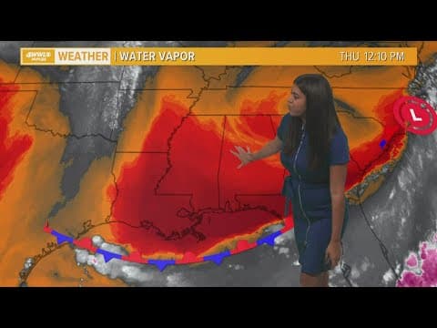 Pleasant weather into the weekend