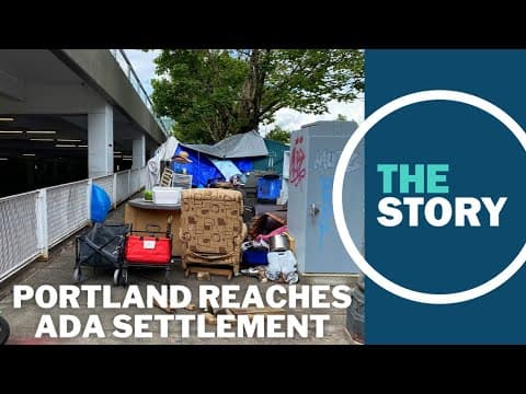 Portland agrees to focus on keeping sidewalks clear in settlement of ADA lawsuit