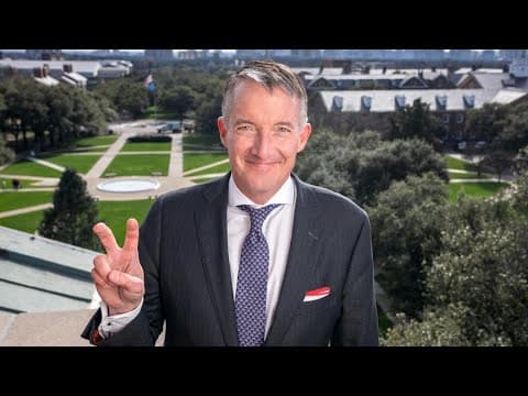 New SMU president Jay Hartzell talks plans for the university