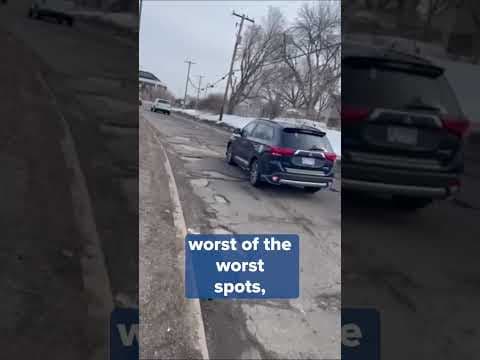 Where are the worst #potholes in the Twin Cities? #minnesota #kare11 #shorts #twincities