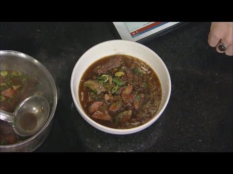 Chicken and andouille gumbo from Mr. Paul's Supper Club