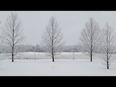 Snow has arrived in Southern Indiana